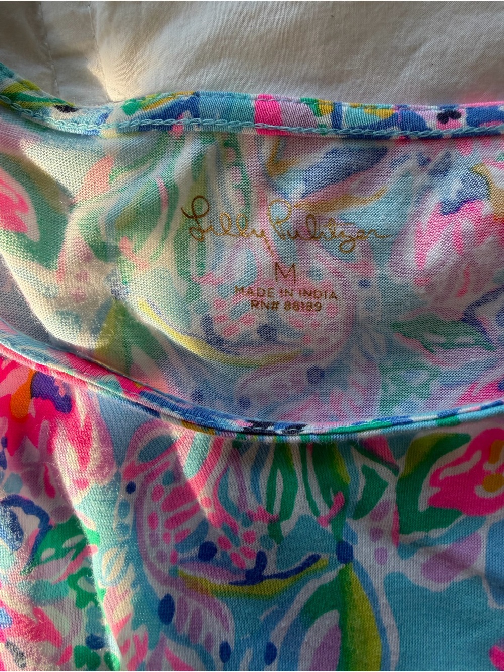 Lilly Pulitzer Tiered Long Sleeve Geanna Dress - Picture 4 of 4